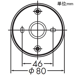 DAIKO LEDスポットライト フランジタイプ 直付専用 天井付・壁付兼用 ランプ付 白熱灯100W相当 非調光タイプ LEDユニットフラット形6.5W 口金GX53-1 電球色 白 LEDスポットライト フランジタイプ 直付専用 天井付・壁付兼用 ランプ付 白熱灯100W相当 非調光タイプ LEDユニットフラット形6.5W 口金GX53-1 電球色 白 DSL-5449YWE 画像3