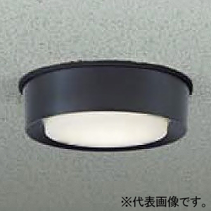 DAIKO LED軒下シーリングライト 防雨形 白熱灯100W相当 非調光タイプ LED9.2W 電球色 拡散パネル付 黒 LED軒下シーリングライト 防雨形 白熱灯100W相当 非調光タイプ LED9.2W 電球色 拡散パネル付 黒 DWP-41862Y