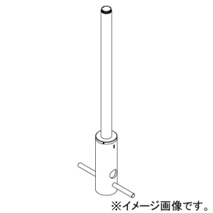 遠藤照明 ポール 庭園灯・ローポールスポットライト用 L1070mm用 RL-842HA