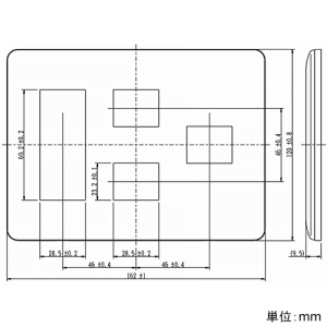 神保電器 コンセントプレート 3連用 6(3+2+1)個口 ライトベージュ コンセントプレート 3連用 6(3+2+1)個口 ライトベージュ WJE-321-L 画像2