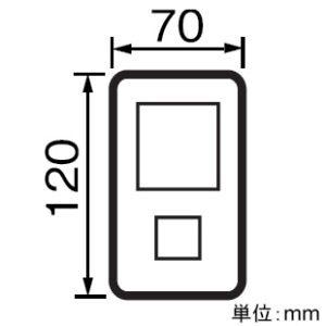 東芝ライテックス 【受注生産品】プレート 《WIDE-i》 スイッチ用 1連用(M+1個)用 ウォームベージュ 【受注生産品】プレート 《WIDE-i》 スイッチ用 1連用(M+1個)用 ウォームベージュ WDG5311(CW) 画像2