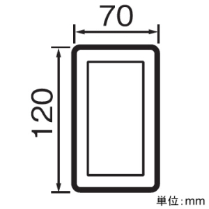 東芝ライテックス プレート 《WIDE-i PLATA》 1連用 プレート 《WIDE-i PLATA》 1連用 WDG5111(SS) 画像2