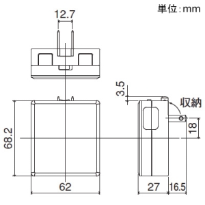 東芝ライテックス 【受注生産品】LED保安灯明るさセンサー付ナイトライト カラーパッケージタイプ 電球色・白色 【受注生産品】LED保安灯明るさセンサー付ナイトライト カラーパッケージタイプ 電球色・白色 NDGY9632(WW) 画像3