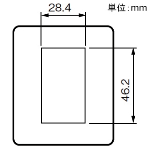 東芝ライテックス 【受注生産品】ミニプレート 2個用 【受注生産品】ミニプレート 2個用 DG7342(WW) 画像2