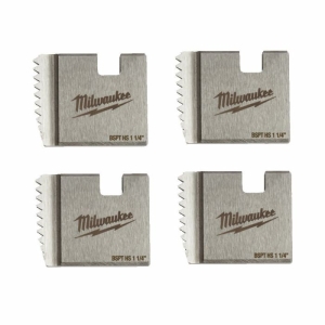 ミルウォーキー milwaukee ステンレス管用チェーザ(4枚) PT 1-1/4"(32A) milwaukee ステンレス管用チェーザ(4枚) PT 1-1/4"(32A) 4932480236