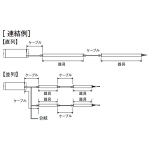 DAIKO 延長ケーブル コンパクトライン照明用 全長1m 延長ケーブル コンパクトライン照明用 全長1m DP-41143 画像4