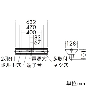 DAIKO LEDベースライト 逆富士型 FL20W形×1灯相当 1200lmクラス 初期照度補正型 非調光タイプ 直管LED10W L形ピン口金 昼白色 ランプ別梱包 LEDベースライト 逆富士型 FL20W形×1灯相当 1200lmクラス 初期照度補正型 非調光タイプ 直管LED10W L形ピン口金 昼白色 ランプ別梱包 DBL-4363WW 画像2