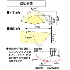 DAIKO 人感センサースイッチ トイレ換気扇連動用 ON/OFFタイプ 4線配線式 壁面取付専用(埋込式) 1個用スイッチボックス適合 埋込穴51×95mm 人感センサースイッチ トイレ換気扇連動用 ON/OFFタイプ 4線配線式 壁面取付専用(埋込式) 1個用スイッチボックス適合 埋込穴51×95mm DP-41174 画像3