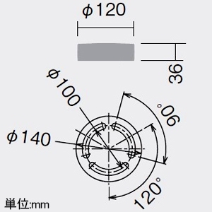 DAIKO LEDガーデンライト 灯具本体 地面取付専用 防雨・防湿形 重耐塩仕様 白熱灯60W相当 非調光タイプ 100V専用 電球色(3000K) キャブタイヤケーブル5m付 LEDガーデンライト 灯具本体 地面取付専用 防雨・防湿形 重耐塩仕様 白熱灯60W相当 非調光タイプ 100V専用 電球色(3000K) キャブタイヤケーブル5m付 LLP-7127YU 画像2