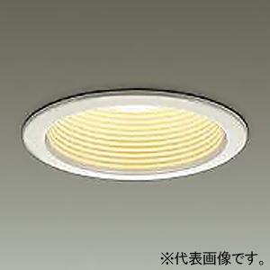 DAIKO LEDベースダウンライト M形 バッフルタイプ ランプ付 白熱灯60W相当 非調光タイプ LED電球7.3W 口金E26 電球色 埋込穴φ100 白 LEDベースダウンライト M形 バッフルタイプ ランプ付 白熱灯60W相当 非調光タイプ LED電球7.3W 口金E26 電球色 埋込穴φ100 白 DDL-3760YWE