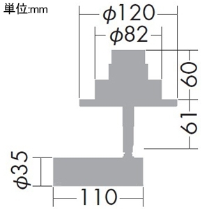 DAIKO LED小径スポットライト 埋込フランジタイプ 天井埋込・壁埋込兼用 ダイクロハロゲン50W相当 調光タイプ LED6.2W 電球色 埋込穴φ85 白サテン LED小径スポットライト 埋込フランジタイプ 天井埋込・壁埋込兼用 ダイクロハロゲン50W相当 調光タイプ LED6.2W 電球色 埋込穴φ85 白サテン DSL-5493YWG 画像2