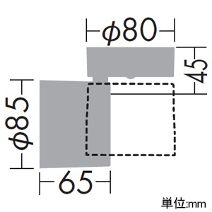 DAIKO LEDスポットライト フランジタイプ 直付専用 天井付・壁付兼用 ランプ付 白熱灯60W相当 非調光タイプ LEDユニットフラット形4.3W 口金GX53-1 温白色 黒 LEDスポットライト フランジタイプ 直付専用 天井付・壁付兼用 ランプ付 白熱灯60W相当 非調光タイプ LEDユニットフラット形4.3W 口金GX53-1 温白色 黒 DSL-5447ABE 画像2