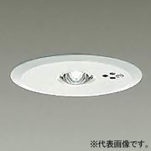 DAIKO LEDダウンライト非常灯 埋込タイプ 中天井用(〜8m) ハロゲン30W相当 非調光タイプ LED1.9W 昼白色 埋込穴φ100 蓄電池付 クールホワイト DEG-40211WF