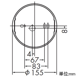 DAIKO LEDダウンライト非常灯 直付タイプ 中天井用(〜8m) ハロゲン30W相当 非調光タイプ LED1.9W 昼白色 蓄電池付 クールホワイト LEDダウンライト非常灯 直付タイプ 中天井用(〜8m) ハロゲン30W相当 非調光タイプ LED1.9W 昼白色 蓄電池付 クールホワイト DEG-40208WF 画像2