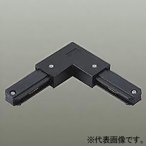 DAIKO L形ジョイナー 右用 直付専用型用 フィードイン端子付 黒 L形ジョイナー 右用 直付専用型用 フィードイン端子付 黒 DP-00234K