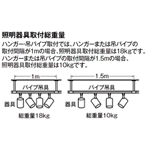 DAIKO 吊パイプ 直付・パイプ吊兼用型用 吊高450mm 2本入 黒 吊パイプ 直付・パイプ吊兼用型用 吊高450mm 2本入 黒 DP-00313K 画像4