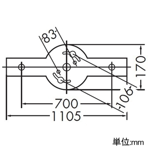 DAIKO ダクトレール 簡易取付式 スライドタイプ 回転30° スライド両側各200mmまで 黒 ダクトレール 簡易取付式 スライドタイプ 回転30° スライド両側各200mmまで 黒 DP-42033B 画像2