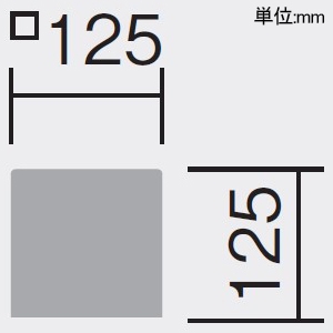 DAIKO LEDスクエアボラードライト 灯具本体 角型ボラード 防雨・防湿形 重耐塩仕様 白熱灯60W相当 非調光タイプ 100〜242V用 昼白色 LEDスクエアボラードライト 灯具本体 角型ボラード 防雨・防湿形 重耐塩仕様 白熱灯60W相当 非調光タイプ 100〜242V用 昼白色 LLP-7021WUE 画像2