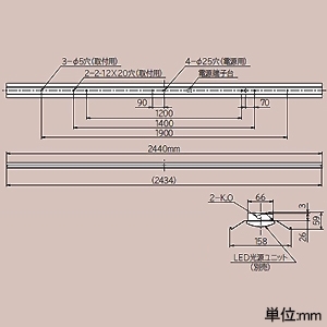 日立 交換形LEDベース器具 《スマートユニット》 110形 直付形 笠付形 一般タイプ 無線調光制御形 14000lmタイプ FHF86形×2灯器具相当 定格出力(H)形 昼光色 交換形LEDベース器具 《スマートユニット》 110形 直付形 笠付形 一般タイプ 無線調光制御形 14000lmタイプ FHF86形×2灯器具相当 定格出力(H)形 昼光色 PC8B+CE814DE-C24A 画像2