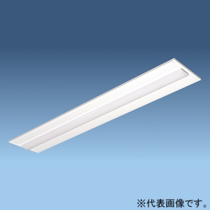 日立 【受注生産品】 交換形LEDベース器具 《スマートユニット》 40形 埋込形 Cチャンネル回避形 埋込穴幅220mm 高効率タイプ 固定出力形 5200lmタイプ FHF32形×2灯器具相当 定格出力(H)形 白色 TC4B1+CET405WG-N14A