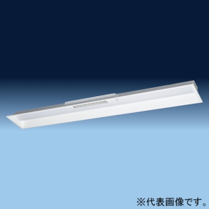 日立 【受注生産品】 非常灯付交換形LEDベース器具 《スマートユニット》 40形 埋込形 空調ダクト回避形 埋込穴幅150mm 高効率タイプ 固定出力形 6000lmタイプ FHF32形×2灯器具相当 高出力形 電球色 ZTC4A3+CET406LG-N14A