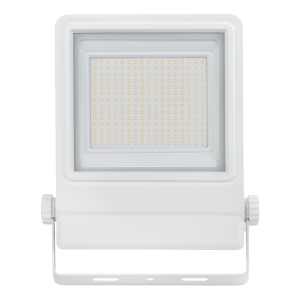 ヤザワ LED投光器 50W 昼白色 広角 ホワイト FLLE50DWE01WH