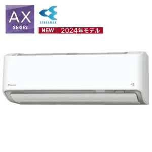 ダイキン工業 ルームエアコン 冷暖房時おもに6畳用 《2024年モデル AXシリーズ》 単相100V ホワイト 室内機F224ATAS-W + 室外機R224AAS ルームエアコン 冷暖房時おもに6畳用 《2024年モデル AXシリーズ》 単相100V ホワイト 室内機F224ATAS-W + 室外機R224AAS S224ATAS-W