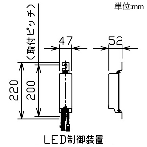 DAIKO LEDハイポール 灯具のみ 防雨形 ポール取付専用 下方配光 高さ5172mm 水銀灯250W相当 非調光タイプ LED40W 電球色 制御レンズ付 ポール別売 LEDハイポール 灯具のみ 防雨形 ポール取付専用 下方配光 高さ5172mm 水銀灯250W相当 非調光タイプ LED40W 電球色 制御レンズ付 ポール別売 LZW-93603YD 画像3