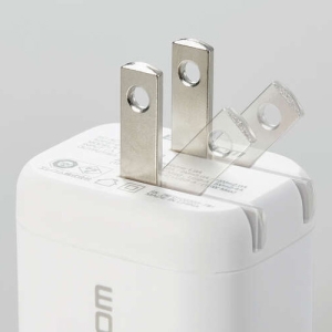 ELECOM ELECOM AC充電器 USB充電器 USB PD準拠 30W USB-C/USB-A各1ポート ホワイト ELECOM AC充電器 USB充電器 USB PD準拠 30W USB-C/USB-A各1ポート ホワイト MPA-ACCP30WH 画像2