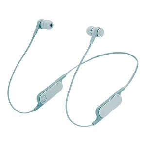 ELECOM Bluetoothヘッドホン 《bund》 Bluetooth4.2対応 サックスブルー LBT-HPC14MPBU