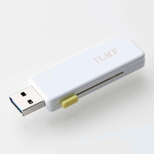 ELECOM スライドシャッター式USBメモリ 《ILMF》 容量32GB TypeAコネクタ USB3.2(Gen1)対応 イエロー MF-ER3032GYL-IL