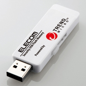 ELECOM 【受注生産品】セキュリティUSB3.0メモリ 容量2GB 管理者用ソフト対応 MF-PUVT302GM3