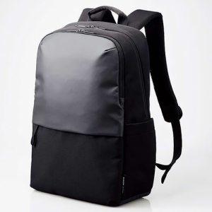 ELECOM バックパック 軽量タイプ 容量17L 15.6インチ対応 撥水加工 BM-BPLTBK