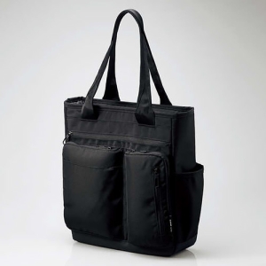 ELECOM トートバッグ 整理タイプ 容量15L 14.0inch対応 撥水加工 BM-TBSDBK