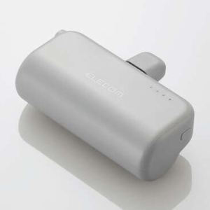 ELECOM リン酸鉄モバイルバッテリー 容量30000mAh TypeA×1+TypeC×1ポート 防水・防塵IP44 PD対応 ライトグレー リン酸鉄モバイルバッテリー 容量30000mAh TypeA×1+TypeC×1ポート 防水・防塵IP44 PD対応 ライトグレー DE-C43L-5000DGY