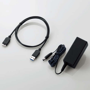 ELECOM 外付けハードディスク 容量6TB USB3.2対応 外付けハードディスク 容量6TB USB3.2対応 ELD-GTV060UBK 画像2