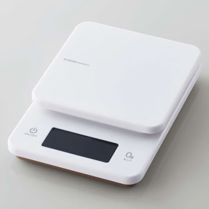ELECOM キッチンスケール 計測範囲0〜3000g バックライト付 ホワイト HCS-KSA01WH