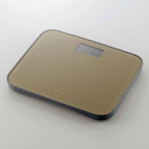 ELECOM 体重計 《ECLEAR》 BMI表示可能 カフェブラウン 体重計 《ECLEAR》 BMI表示可能 カフェブラウン HCS-S02BR
