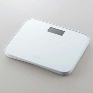 ELECOM 体重計 《ECLEAR》 BMI表示可能 ストーンホワイト 体重計 《ECLEAR》 BMI表示可能 ストーンホワイト HCS-S02WH