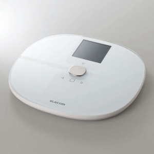 ELECOM 体組成計 《ECLEAR》 計量範囲2.5〜150.0kg Wi-Fi通信機能搭載 ホワイト 体組成計 《ECLEAR》 計量範囲2.5〜150.0kg Wi-Fi通信機能搭載 ホワイト HCS-WFS03WH