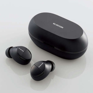 ELECOM 完全ワイヤレスBluetoothヘッドホン ブラック 完全ワイヤレスBluetoothヘッドホン ブラック LBT-TWS12BK