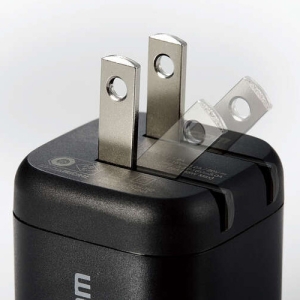 ELECOM AC充電器 TypeC×1ポート 最大出力45W PD・PPS対応 ブラック AC充電器 TypeC×1ポート 最大出力45W PD・PPS対応 ブラック MPA-ACCP29BK 画像2
