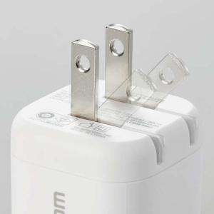 ELECOM AC充電器 TypeC×1ポート 最大出力45W PD・PPS対応 ホワイト AC充電器 TypeC×1ポート 最大出力45W PD・PPS対応 ホワイト MPA-ACCP29WH 画像2
