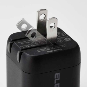 ELECOM AC充電器 USB充電器 USB PD対応 35W TypeC×1 スイングプラグ ブラック AC充電器 USB充電器 USB PD対応 35W TypeC×1 スイングプラグ ブラック MPA-ACCP9235BK 画像2
