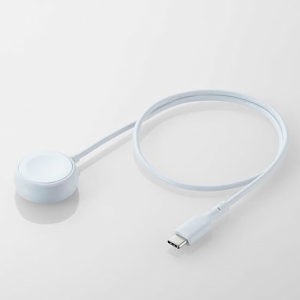 ELECOM Apple Watch磁気充電ケーブル TypeCプラグ 高速充電対応 長さ0.5m ホワイト Apple Watch磁気充電ケーブル TypeCプラグ 高速充電対応 長さ0.5m ホワイト MPA-AWCCQ05WH
