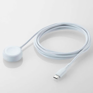 ELECOM Apple Watch磁気充電ケーブル TypeCプラグ 高速充電対応 長さ2.0m ホワイト Apple Watch磁気充電ケーブル TypeCプラグ 高速充電対応 長さ2.0m ホワイト MPA-AWCCQ20WH