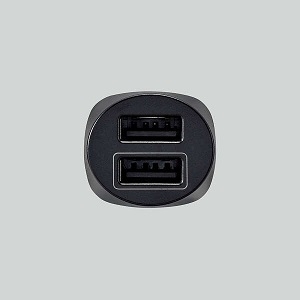 ELECOM スタンダードシガーチャージャー TypeA×2ポート 合計最大出力12W スタンダードシガーチャージャー TypeA×2ポート 合計最大出力12W MPA-CCU16BK 画像2