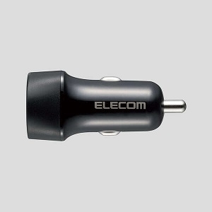 ELECOM スタンダードシガーチャージャー TypeA×2ポート 合計最大出力12W スタンダードシガーチャージャー TypeA×2ポート 合計最大出力12W MPA-CCU16BK 画像3