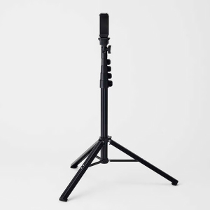 ELECOM スマートフォン用三脚 耐荷重5kg 最大高さ1650mm P-STCFWL02BK