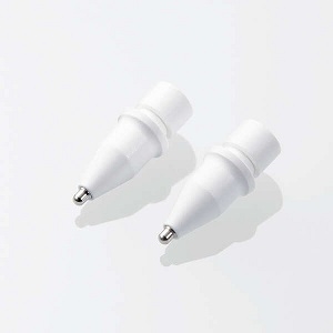 ELECOM 交換ペン先 Apple Pencil第1・2世代用 ペン先1mm 金属製 2個入 P-TIPAP02